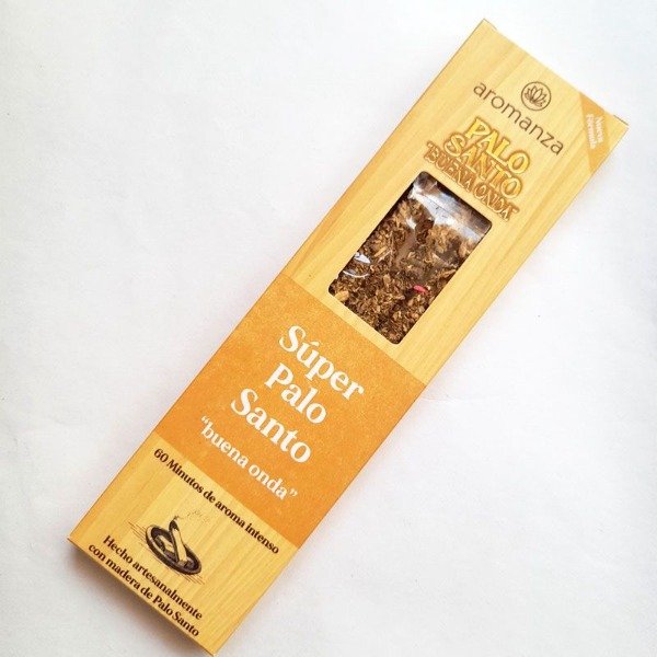 Sahumerio PALO SANTO Buena Onda SUPER PALO SANTO x 8 uni AROMANZA