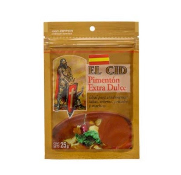 PIMENTÓN EXTRA sobre x 25g EL CASTILLO