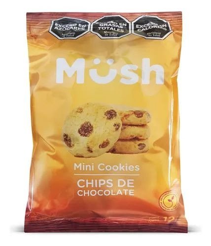 Mini COOKIES Chips de Chocolate x 120g MUSH SHIVA