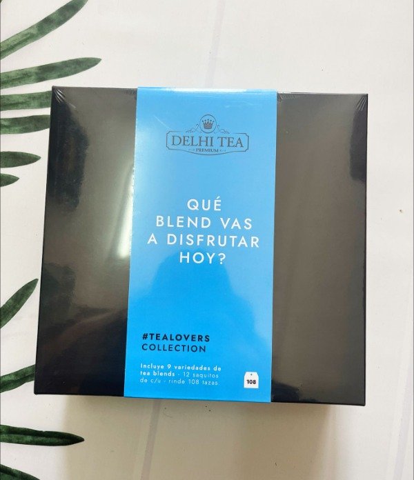TEA BOX x 108 saquitos DELHI TEA