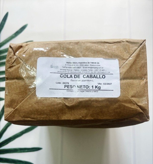 COLA DE CABALLO x 1kg DROGUERIA ARGENTINA