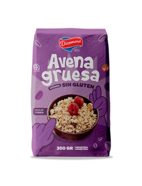 AVENA GRUESA SIN TACC x 350GR DICOMERE