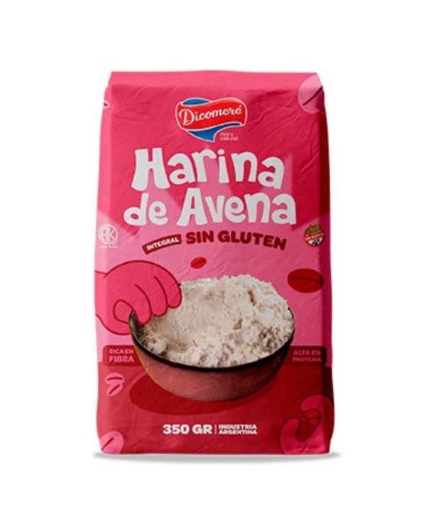HARINA de AVENA SIN TACC x 350GR DICOMERE