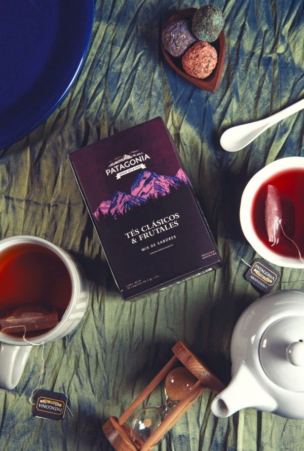 Mix de sabores TÉS CLÁSICOS Y FRUTALES PATAGONIA x 30 saq PATAGONIA