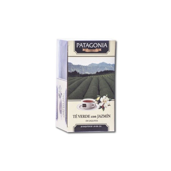 TE VERDE con JAZMÍN PATAGONIA x 20 saquitos PATAGONIA