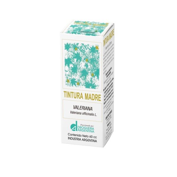 TINTURA MADRE Valeriana x 60cc DROGUERIA ARGENTINA