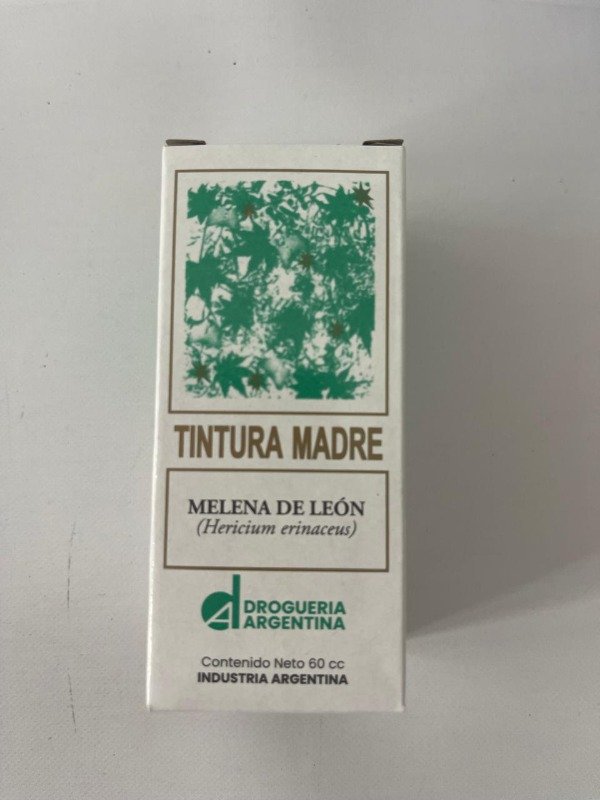 TINTURA MADRE Melena De León x 60cc DROGUERIA ARGENTINA