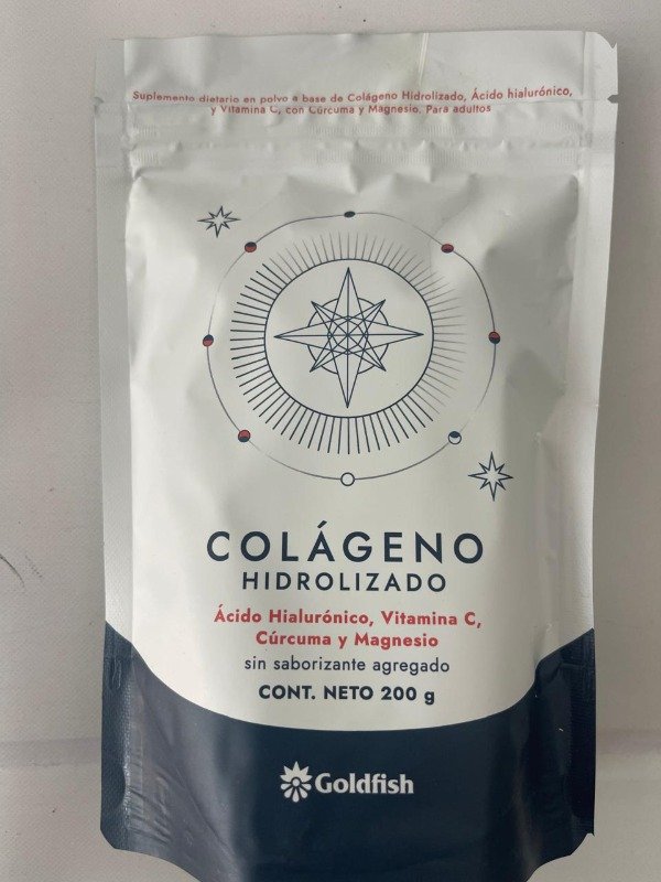 COLÁGENO Hidrolizado Hialuronico Vit C Curcuma Magnes x 200g DROGUERIA ARGENTINA