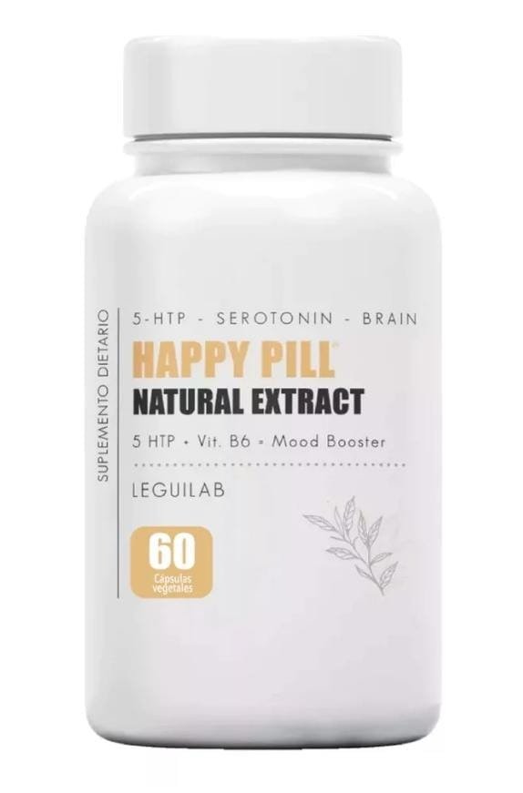 HAPPY PILL suplemento dietario natural SIN TACC  x 60 cápsulas LEGUILAB