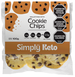 COOKIE CHIPS choco KETO x 100 gr SIMPLY KETO