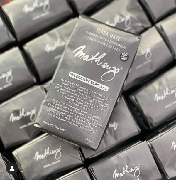 PACK x 12 uni  YERBA mate Agroecológica SIN TACC x 500g MATHIENZO