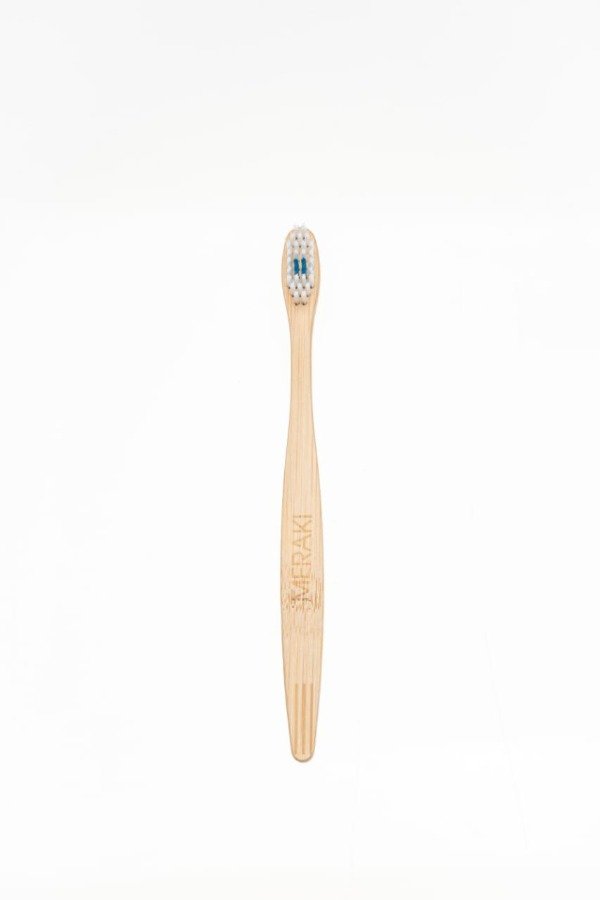 Cepillo de Dientes Adulto  Cerda DURA Azul MERAKI