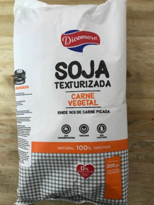 Soja Texturizada VEGANA  x 350gr DICOMERE