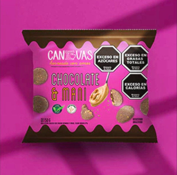 Galletita de Chocolate y Maní x 150g CANVAS
