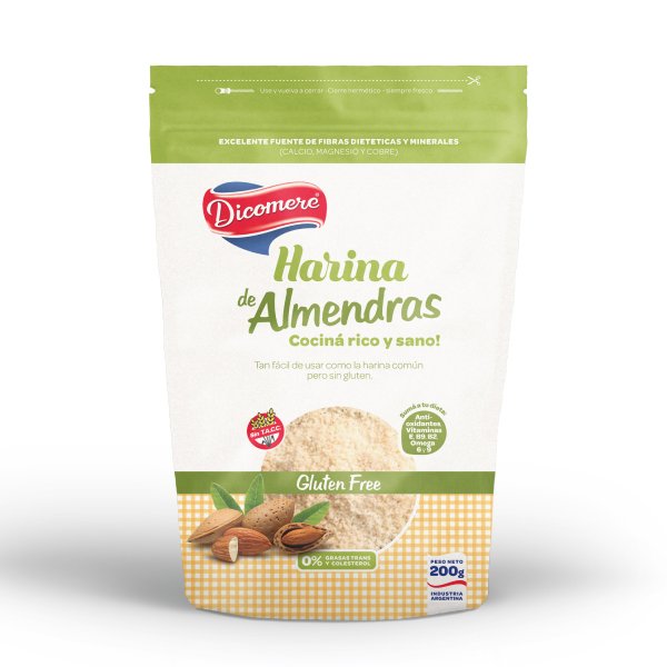 Harina de Almendras Sin Tacc x 200g Dicomere