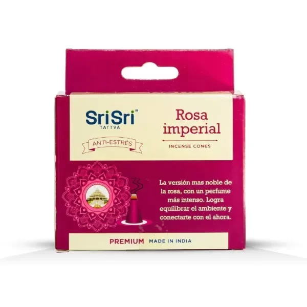 Incienso Rosa Imperial  Anti Estrés CONOS SRI SRI