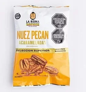 2x1 Nueces Pecan Acarameladas x 70g SIN TACC LA REINA