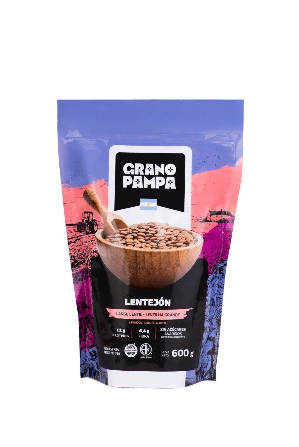 LENTEJÓN Sin Tacc x 600g GRANO PAMPA