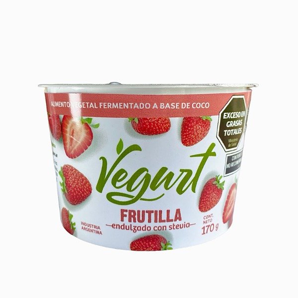 Yogurt de Coco FRUTILLA x 170g SOZOE
