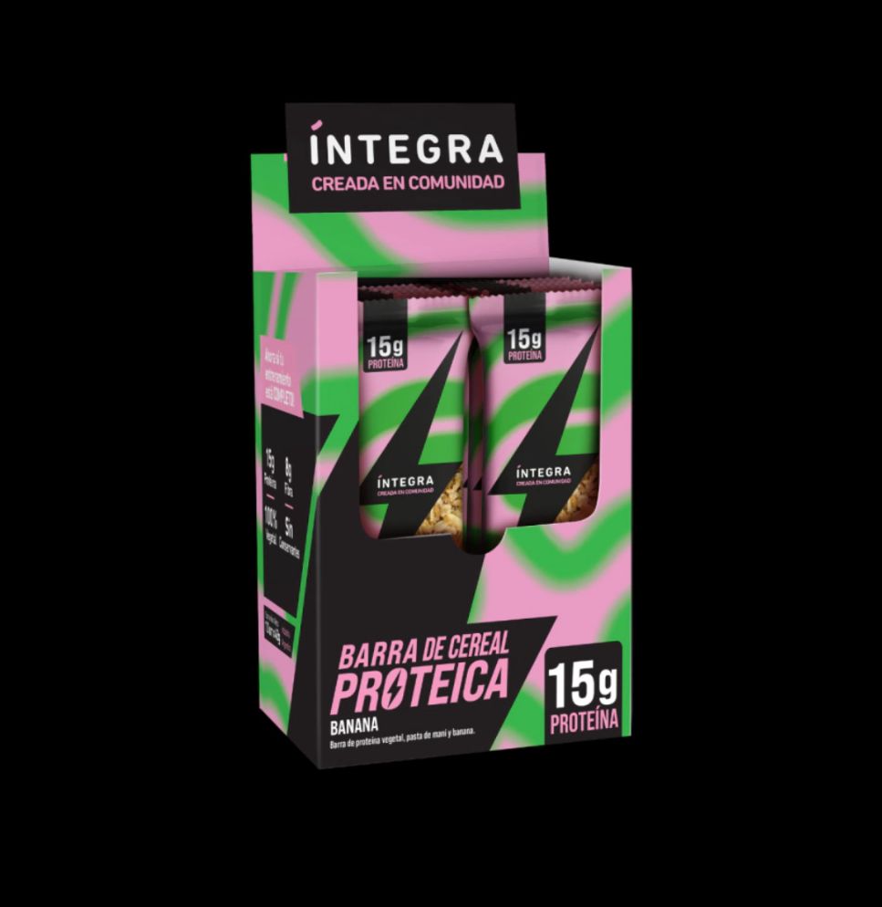 Barra PROTEICA BANANA x 43gr INTEGRA