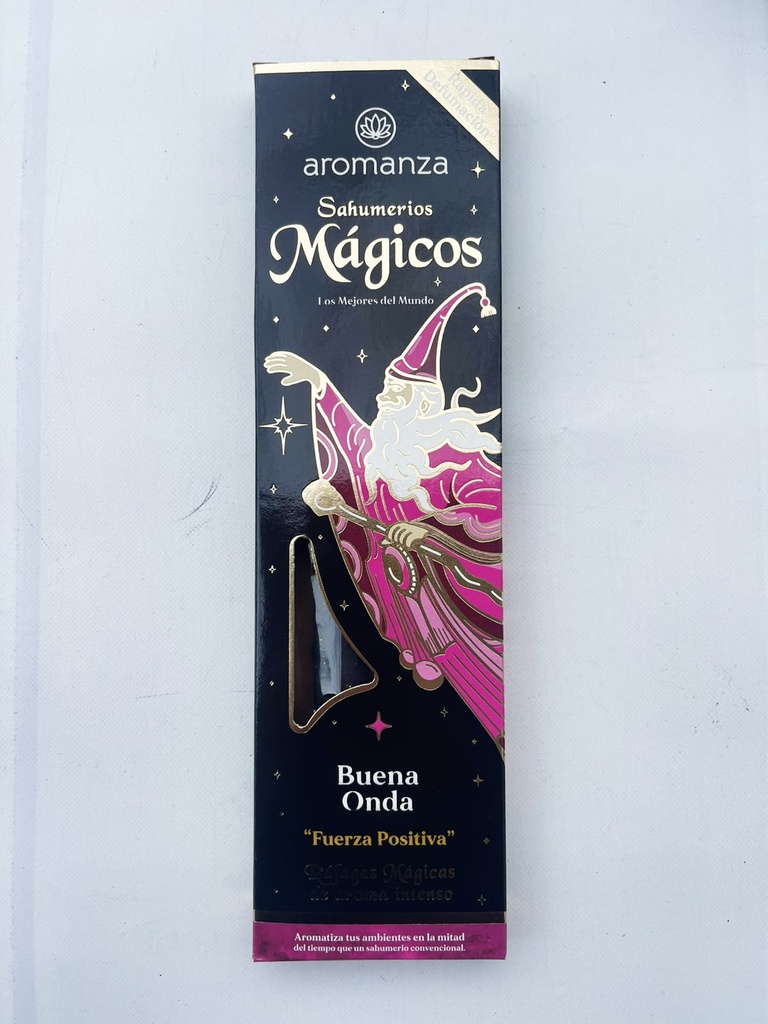 Sahumerios MÁGICOS-BUENA ONDA x 5 uni AROMANZA
