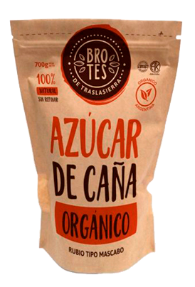 Azúcar Orgánica Mascabo x 600gr BROTES
