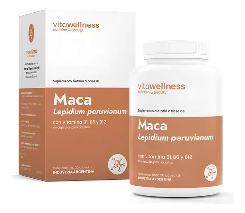 [DROGU20290298] Maca 400 Mg Vitawellness X 30 Capsulas DROGUERIA ARGENTINA
