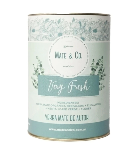 Lata blend Yerba Very Fresh x 250 g MATE Y CO