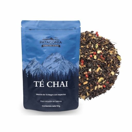 Té Chai Doypack Hebras x 50 g PATAGONIA