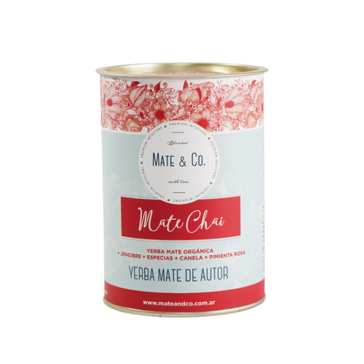 Lata blend Yerba Mate Chai x 250 g Mate Y Co