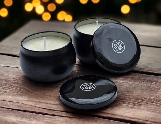 VELA lata negra AROMA COCO x 120GR AROMANZA