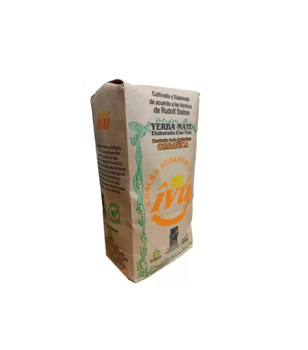 20% OFF !! Yerba Mate Biodinámica y Organica Ivu RUDOLF STEINER x 500 gr ANGIRÚ