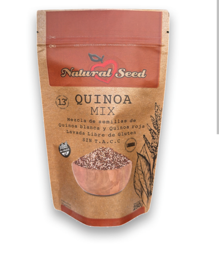 Quinoa Mix Lavada SIN TACC x 250g NATURAL SEED