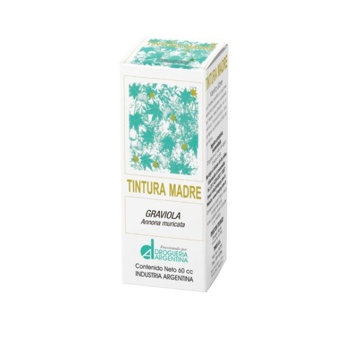 [DROGU21570591] TINTURA MADRE Graviola x 60cc DROGUERIA ARGENTINA