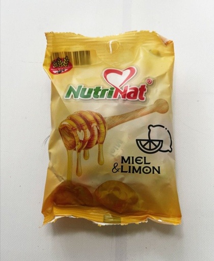 [NUTRI21399334] CARAMELOS MIEL y LIMÓN x 10 uni NUTRINAT