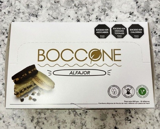 [BOCCO21295553] ALFAJORES de maicena SURTIDOS x 12 uni BOCCONE