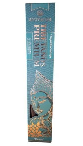 [AROMA21126914] Sahumerios TIBETANOS PREMIUN ORQUIDEA SALVAJE x 8 uni AROMANZA