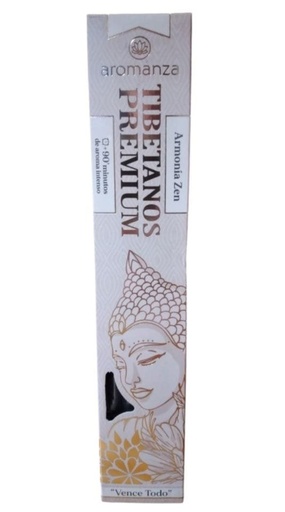 [AROMA21126541] Sahumerios TIBETANOS PREMIUM ARMONIA ZEN x 8 uni AROMANZA