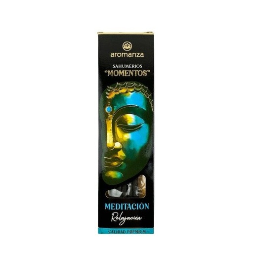 [AROMA21122266] Sahumerios MOMENTOS MEDITACIÓN x 5 uni AROMANZA