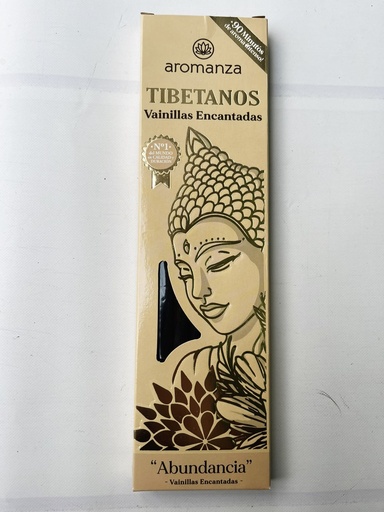 [AROMA21116445] Sahumerios TIBETANOS VAINILLAS ENCANTADAS "Abundancia" x 8 uni AROMANZA