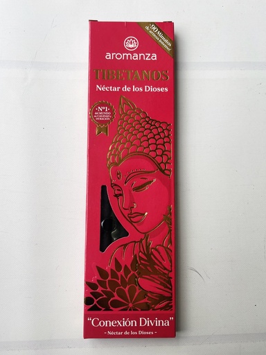 [AROMA21114653] Sahumerios TIBETANOS NÉCTAR DE LOS DIOSES "Conexión divina" x 8 uni AROMANZA