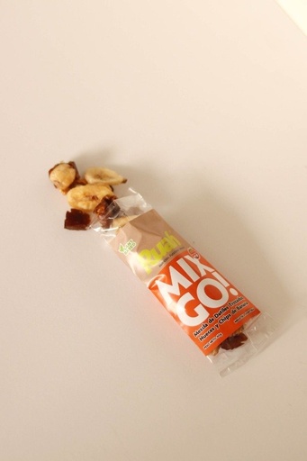 [RUAH19025634] MIX GO! Mezcla de datiles trozados nueces y banana x 40g x 10 SIN TACC RUAH
