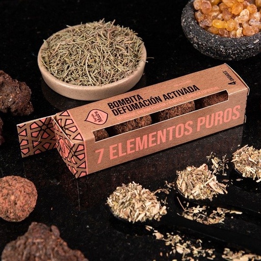 [SAGRA12421743] Bombitas en caja x 4 uni 7 ELEMENTOS PUROS SAGRADA MADRE