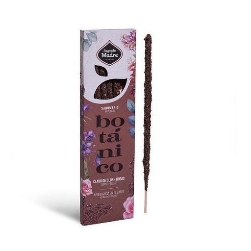 [SAGRA11544028] Sahumerio BOTANICO clavo de olor y rosas Sagrada Madre