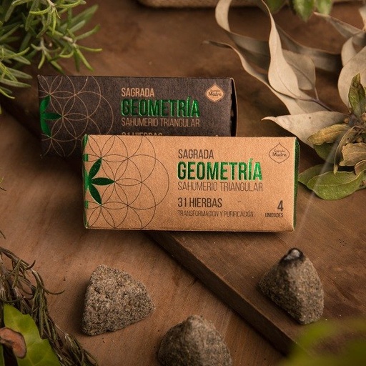 [SAGRA9923077] Sahumerio triangular 31 hierbas SAGRADA MADRE