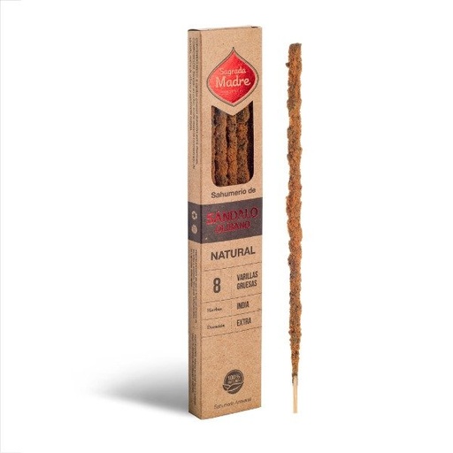 [SAGRA8084922] Sahumerio SANDALO Natural Sagrada Madre