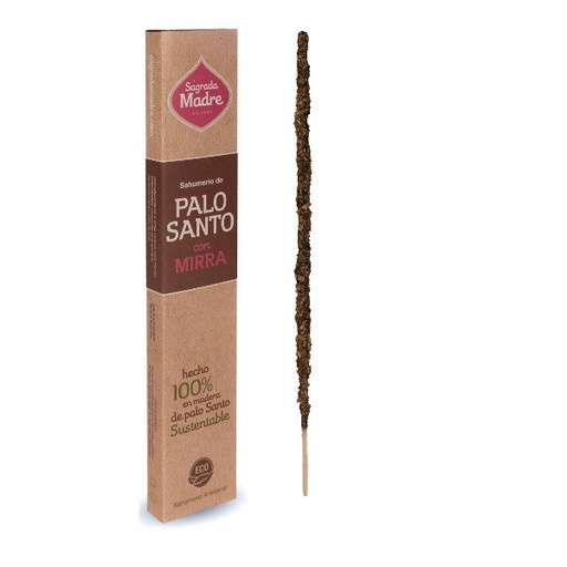 [SAGRA8083317] Sahumerio palo santo con MIRRA Sagrada Madre