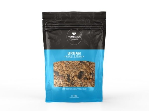 [HOMEM6384715] Granola URBAN CRUNCH con miel SIN AZUCAR  x 1kg HOMEMADE
