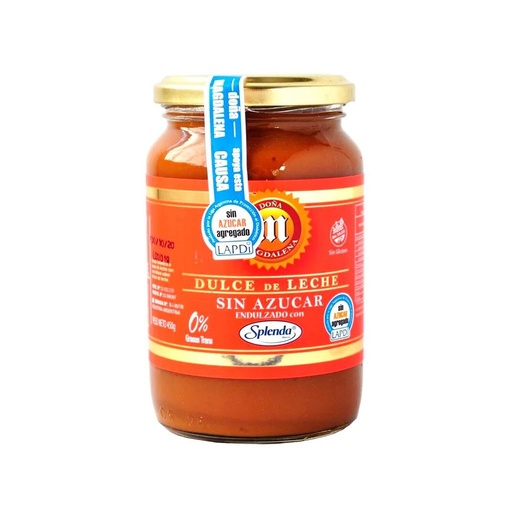 [DONAM262322] Dulce De Leche Con Splenda sin TACC x 400grs DOÑA MAGDALENA