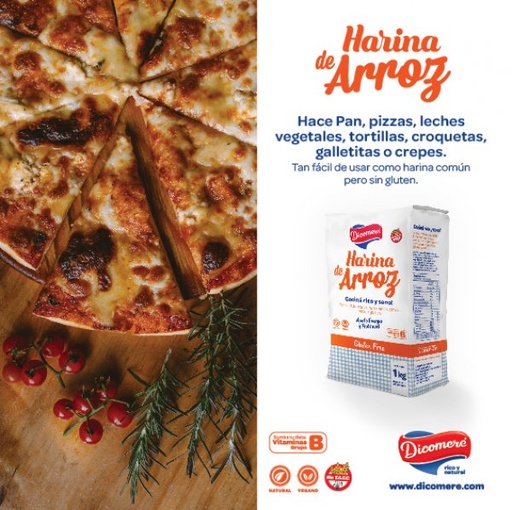 [DICOM2027] Harina de Arroz Sin Tacc x 1kg Dicomere